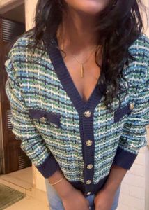 Tweed Style Cardigan