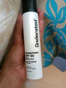underrated sunscreen SPF50PA+++