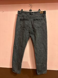 Women Wide Leg Mid Rise Jeans