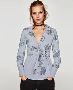 Zara Striped Floral Shirt