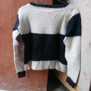 Striped Knit Sweater