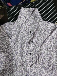 Floral Print Tie Up Shirt