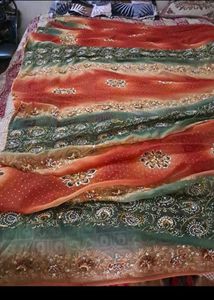 Multicolor Saree