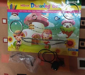 Accessories +Free Drawing Book ( New)