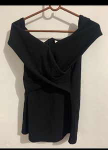Myntra Top New Black