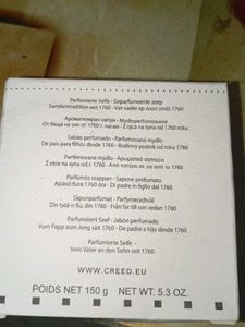 Brand New CREED Perfume Soap