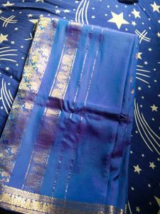 Blue Silk Saree
