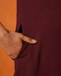 Elegant Maroon Kurta