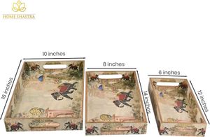 MDF Wooden Tray, Collectible Trays