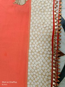 🇳🇿💫❤️ Elegant Coral Saree