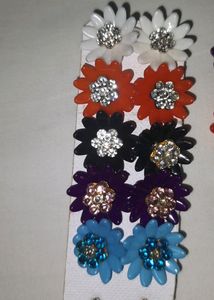Flower Earrings Combo Pack(14 Pairs)