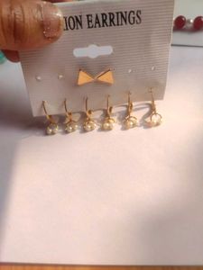 Gold Plated Earrings 💖