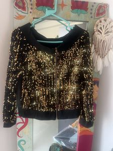 Party Wear Sequin Jacket