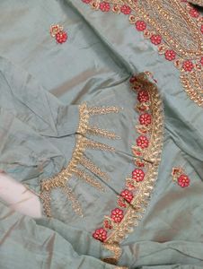 Elegant Embroidered garara suit