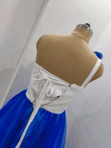 Elegant Blue Evening Gown