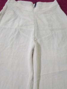 OffWhite Palazo m Size Srishti Brand