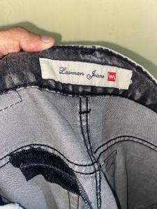 Stylish Gray Denim Jeans