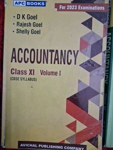 Accountancy Book Part 1 And 2 By Dk Goel
