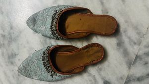 Embroidered Khussa Shoes