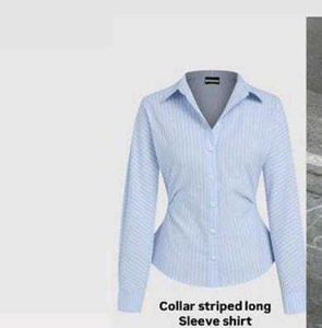 Collar Stripped Shirt.
