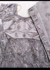 Grey Colour Lehenga