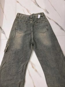 Vintage Wash Denim Jeans