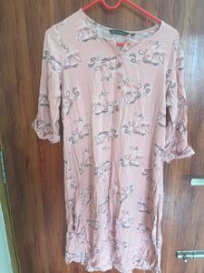 Floral Print Kurta