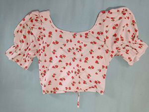 Floral Crop Top