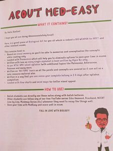 Botany Med Easy Notes - Dr. Vipin Sharma