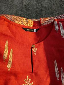 Ketch Rust Kurta Set 🧡🤎🛍️