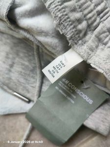 H&amp;M Grey Wide Leg Sweatpants