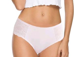 Womens Underwear Cotton Bikini Panties Lace Soft