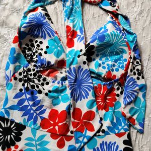 Floral Vibe Wrap Dress – Free Size