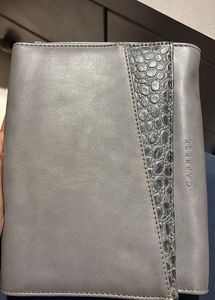 Grey Leather Sling