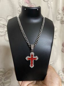 Red Cross necklace