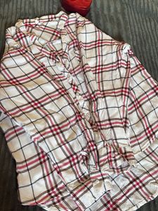 Checked Flannel Shirt