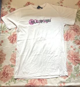 White Graphic Tee