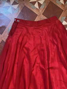 Red &amp; White Dress