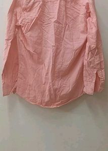 Peach Casual Shirt