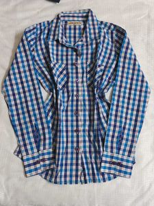 🆕 Blue Shades Checkered Shirt