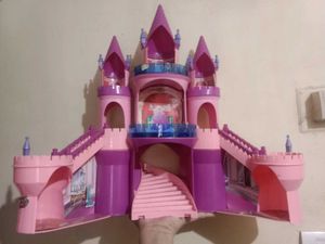Vintage Pink Toy Castle