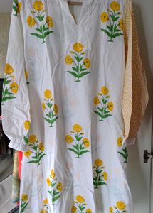 Floral Print Tunic Top