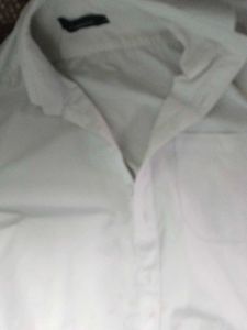 Classic White Button-Down Shirt