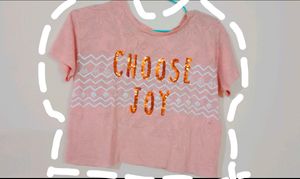 Peach Colour Top For Women & Girls