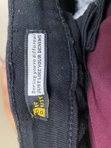 OFFDUTY Jet Black Fit Skinny Jeans