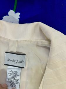 Long Sleeve Crop Blazer For Women