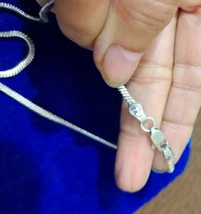 Elegant Silver Chain Necklace