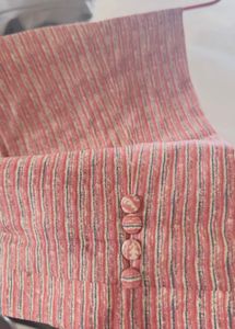 Striped Palazzos Suit Stitched