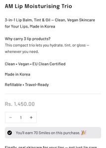 Korean Flurth Lip Care Day
