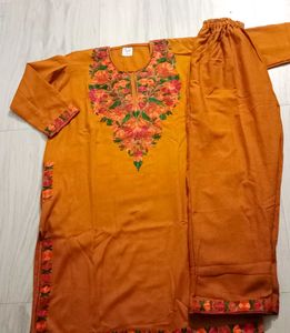 Brand New Kashmiri Firan With Pant Set